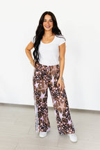 BROWN STAR HORSESHOE PANTS