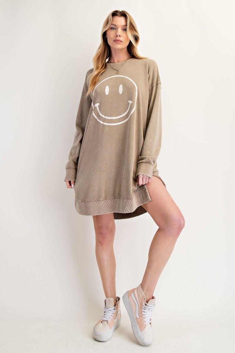 Smiley Sweater Dress