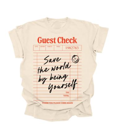 Guest Check Tshirt
